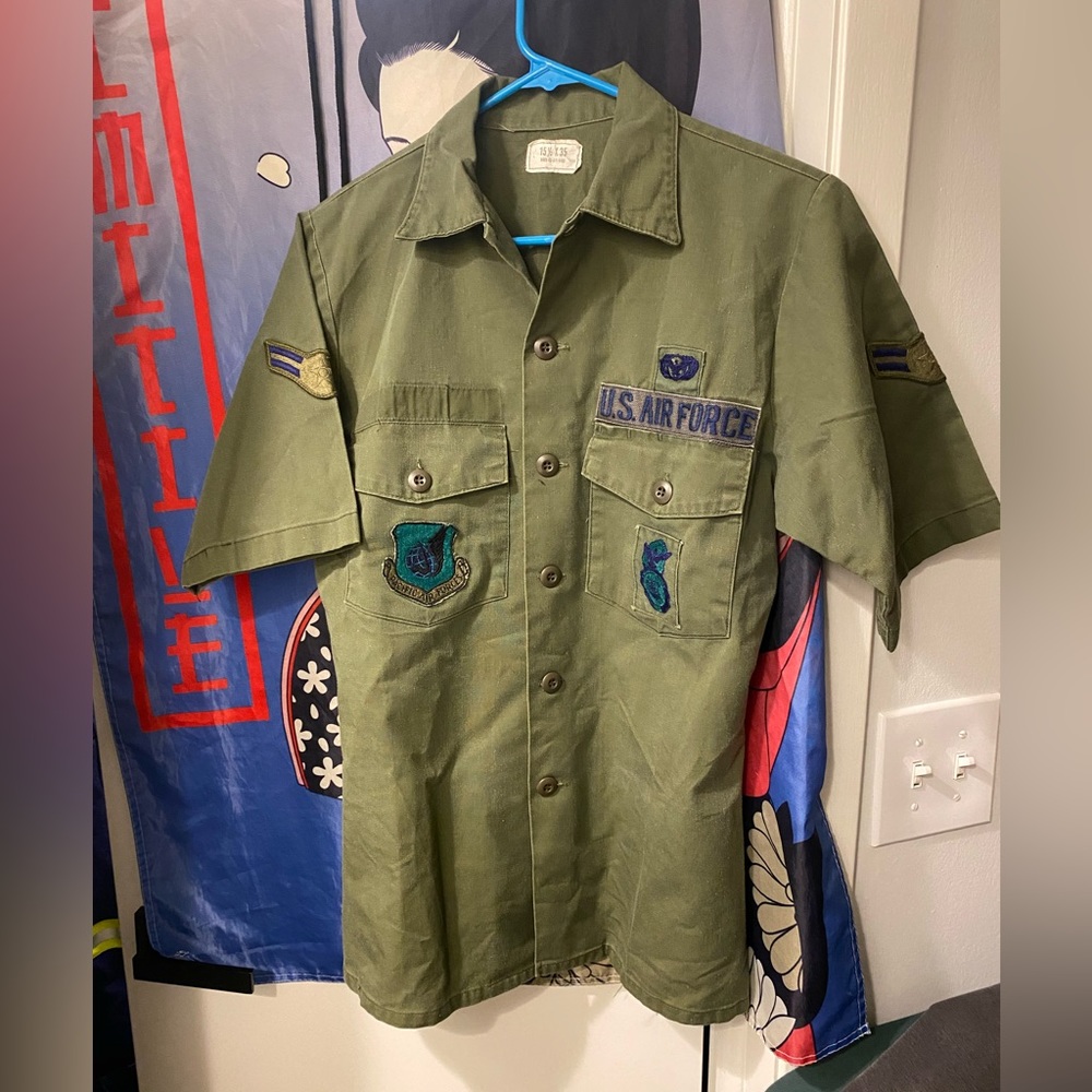 Vintage USA Air Force button up.